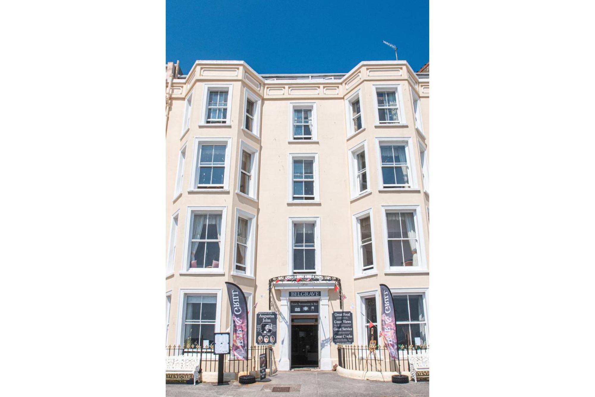 The Belgrave Hotel Tenby Exteriör bild